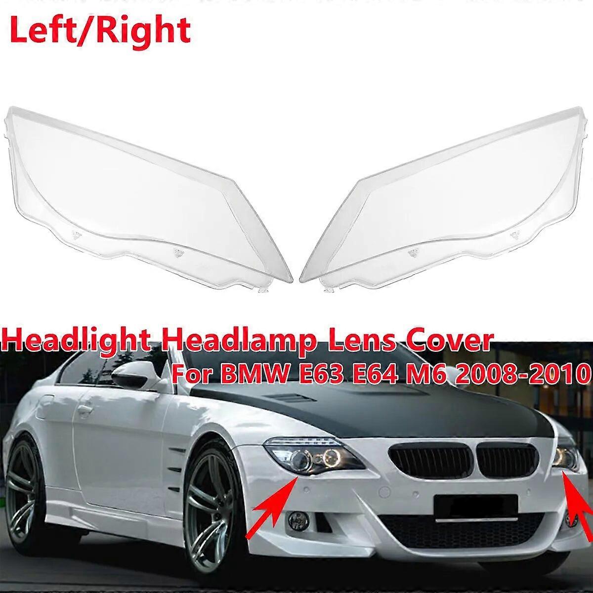 Osłona obiektywu reflektora przedniego samochodu do BMW E63 E64 M6 2008-2010 Osłona reflektora Osłona reflektora 63127186815 63127186816