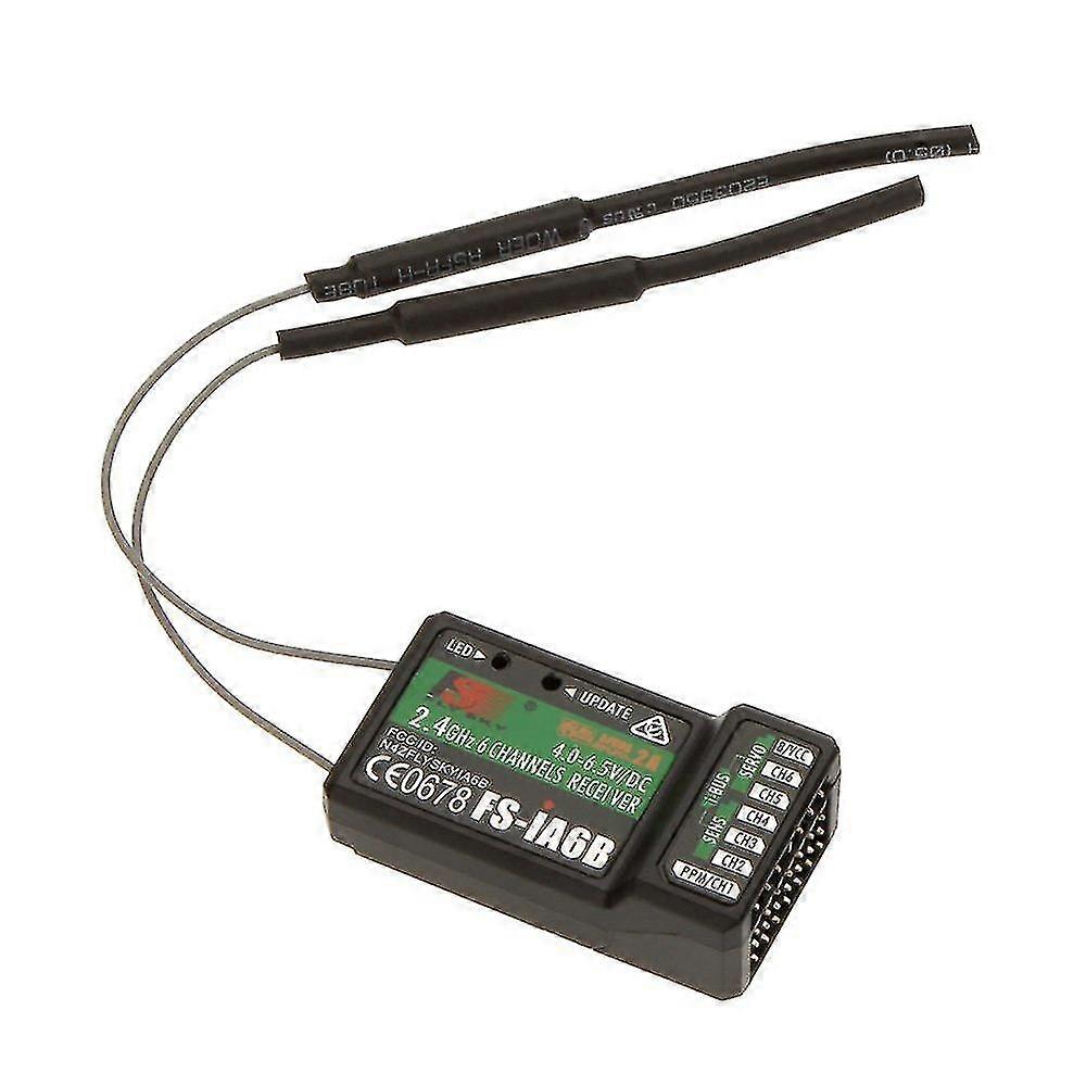 2.4g -ia6b 6 Receiver Ppm Output With Ibus Port Compatible I4 I6 I10 Transmitter