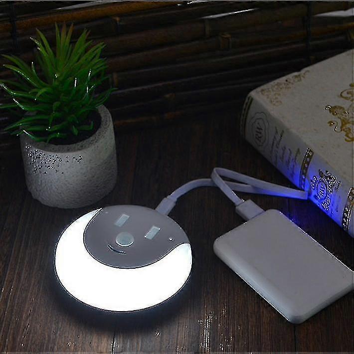 360 Degree Rotating Rechargeable Led Small Security Wall Lamp Inductio