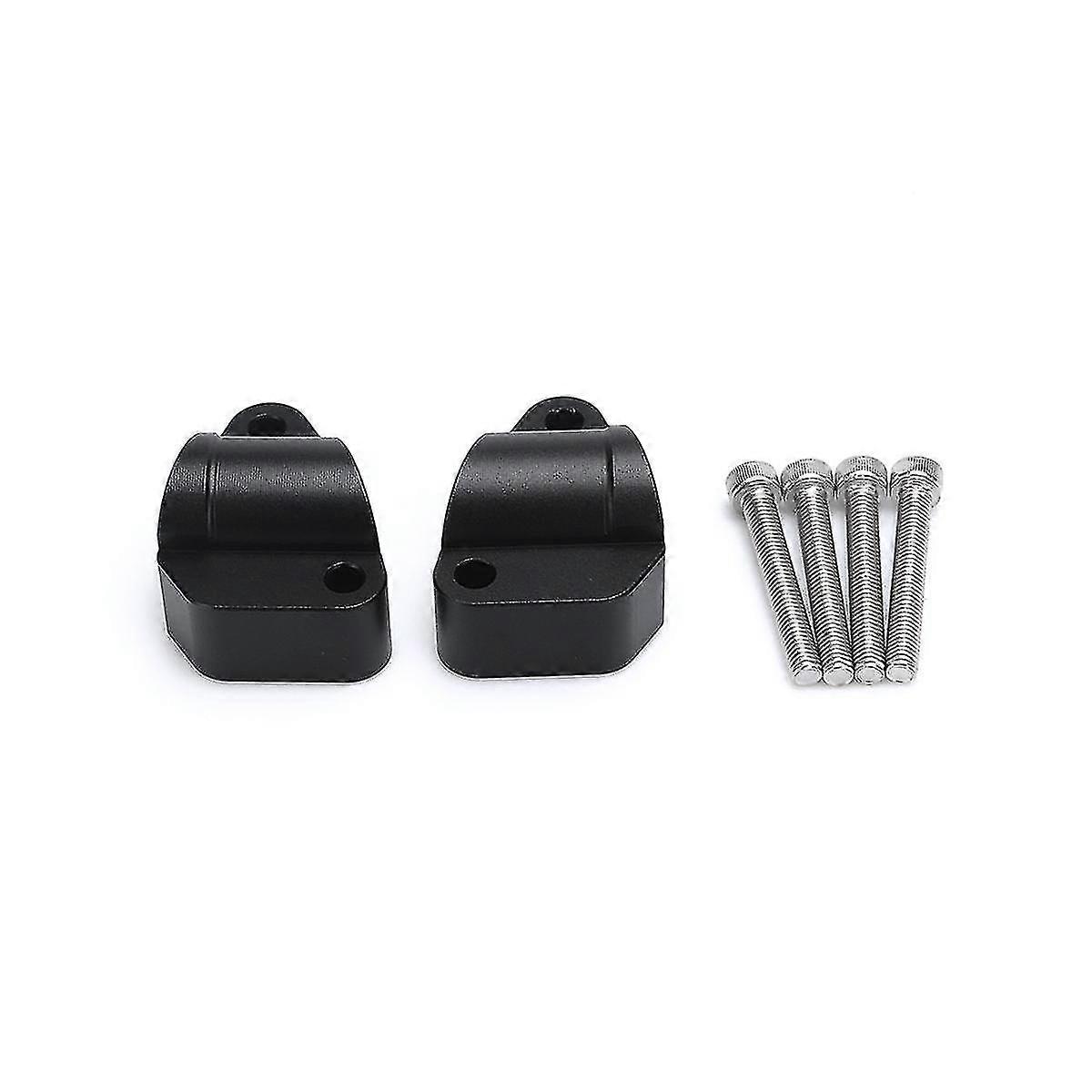 Handlebar Risers Mounting Bar Riser Extend Back Moved For Tiger1200 1200 1200 Gt Pro 2023 (black)