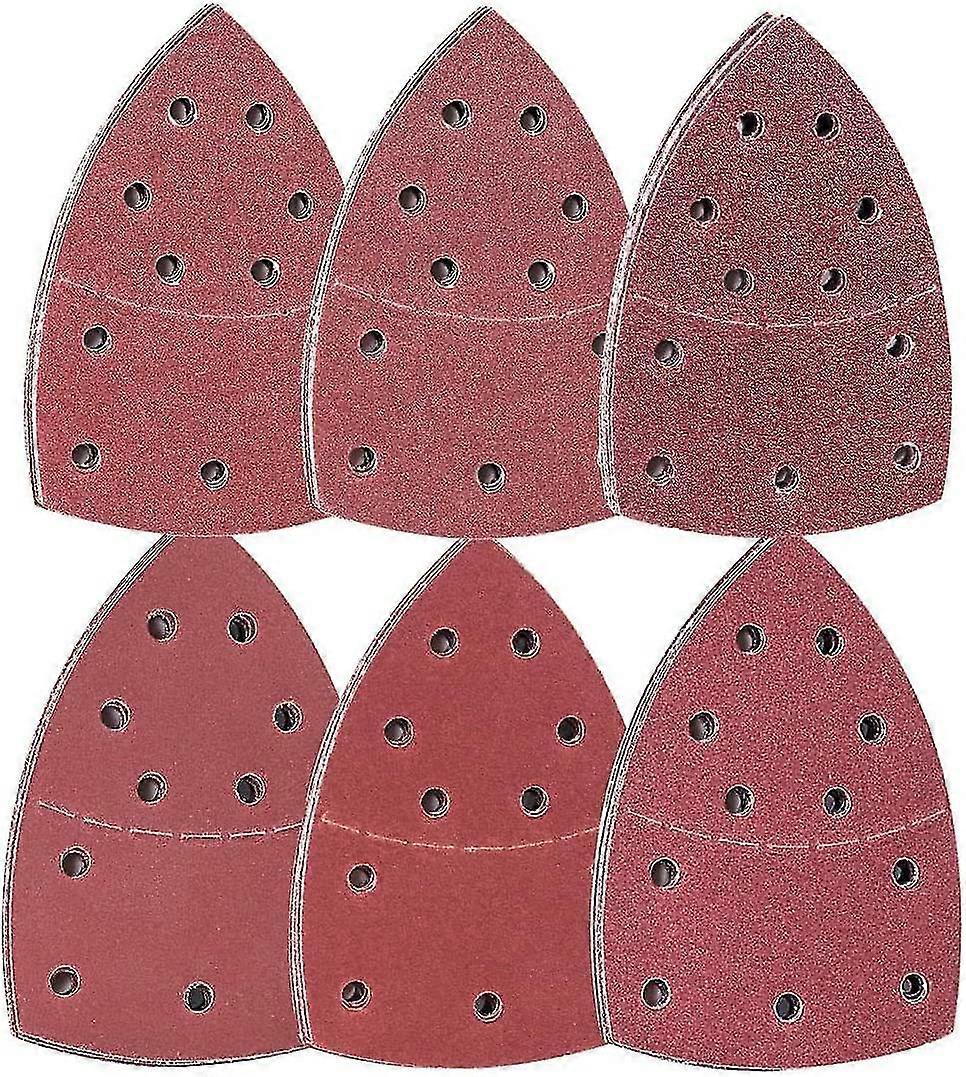60pcs Sanding Sheets, Iave Hook And Loop Mouse Sander Pads Sander Paper