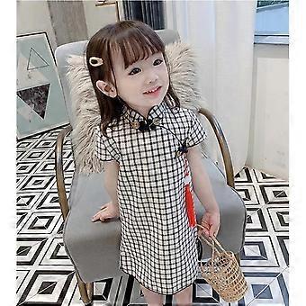 strapless open back dress Princess Cute Bunny Pattern Pink Short Sleeve Summer Dress – SkipStars