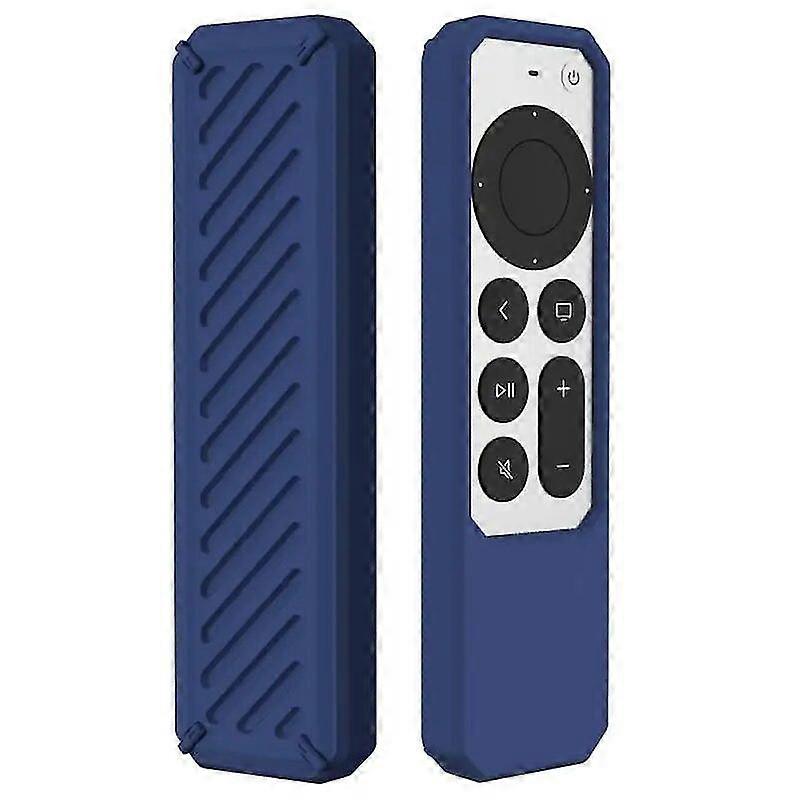 Silicone Remote Protective Shell For Apple Tv 4k Siri Remote 2021 Anti-slip Soft Remote Control