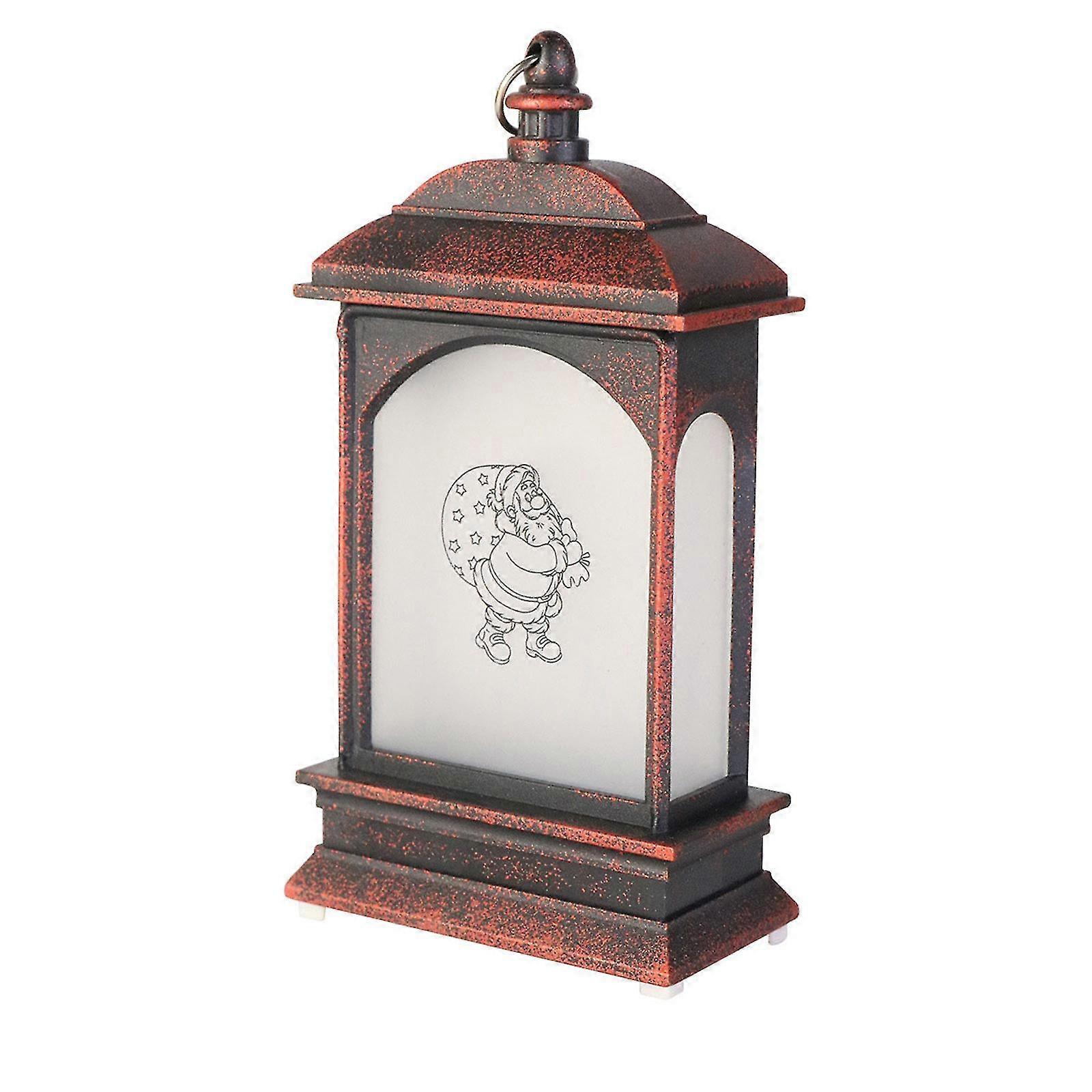 Christmas Lantern Candlestick Lamp Night Light Wind Decoration Night Light