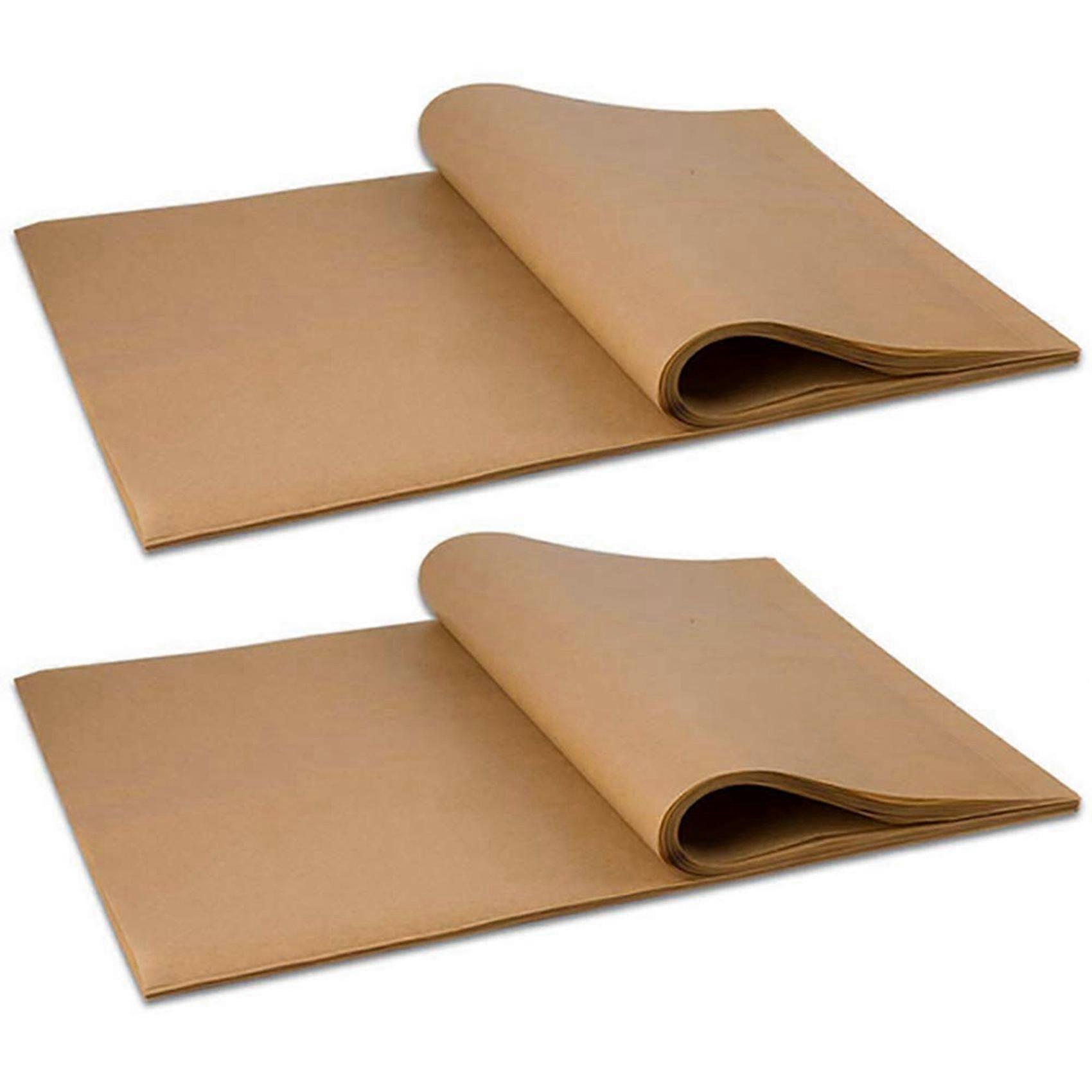 200pcs Unbleached Parchment Paper, Precut Baking Liners Sheets Paper,12 X 16 Inch, Non-stick, Water