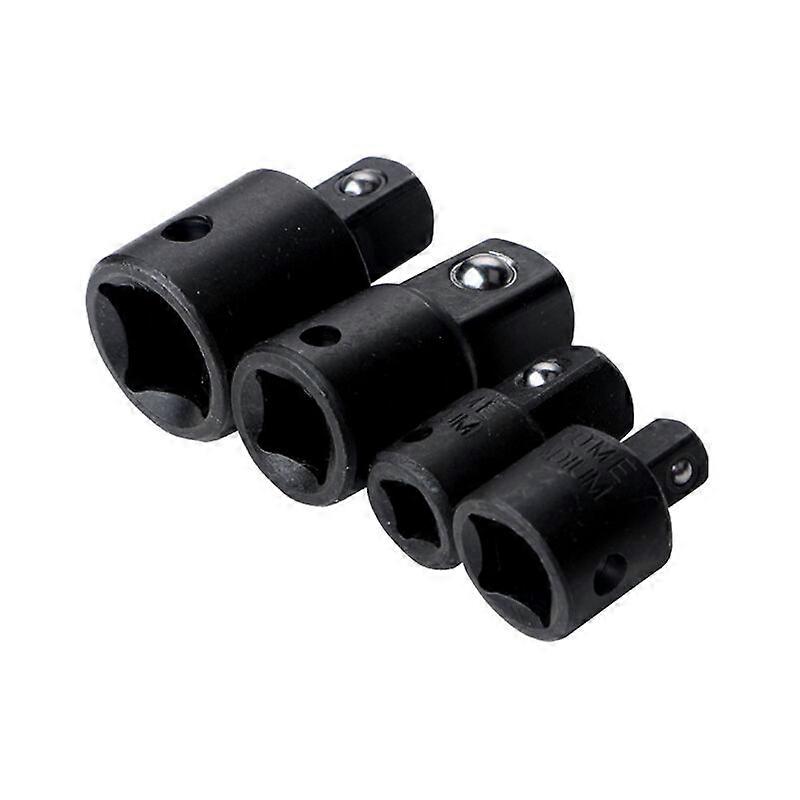 Ratchet Adapter Increaser and Reducer Set Socket and Bit Reducer Adapters Triomphe 4pcs 1/2" 1/4" 3/8" Pillote