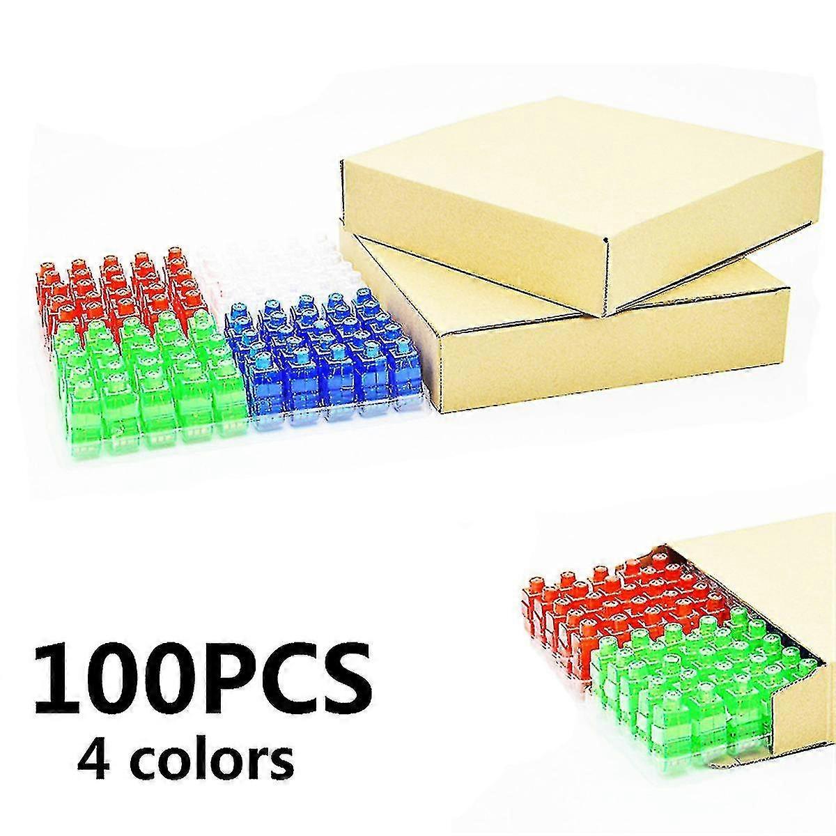 Plastic Led Finger Lights 100 Bulk Glowing Lights Birthday Party Scene Props