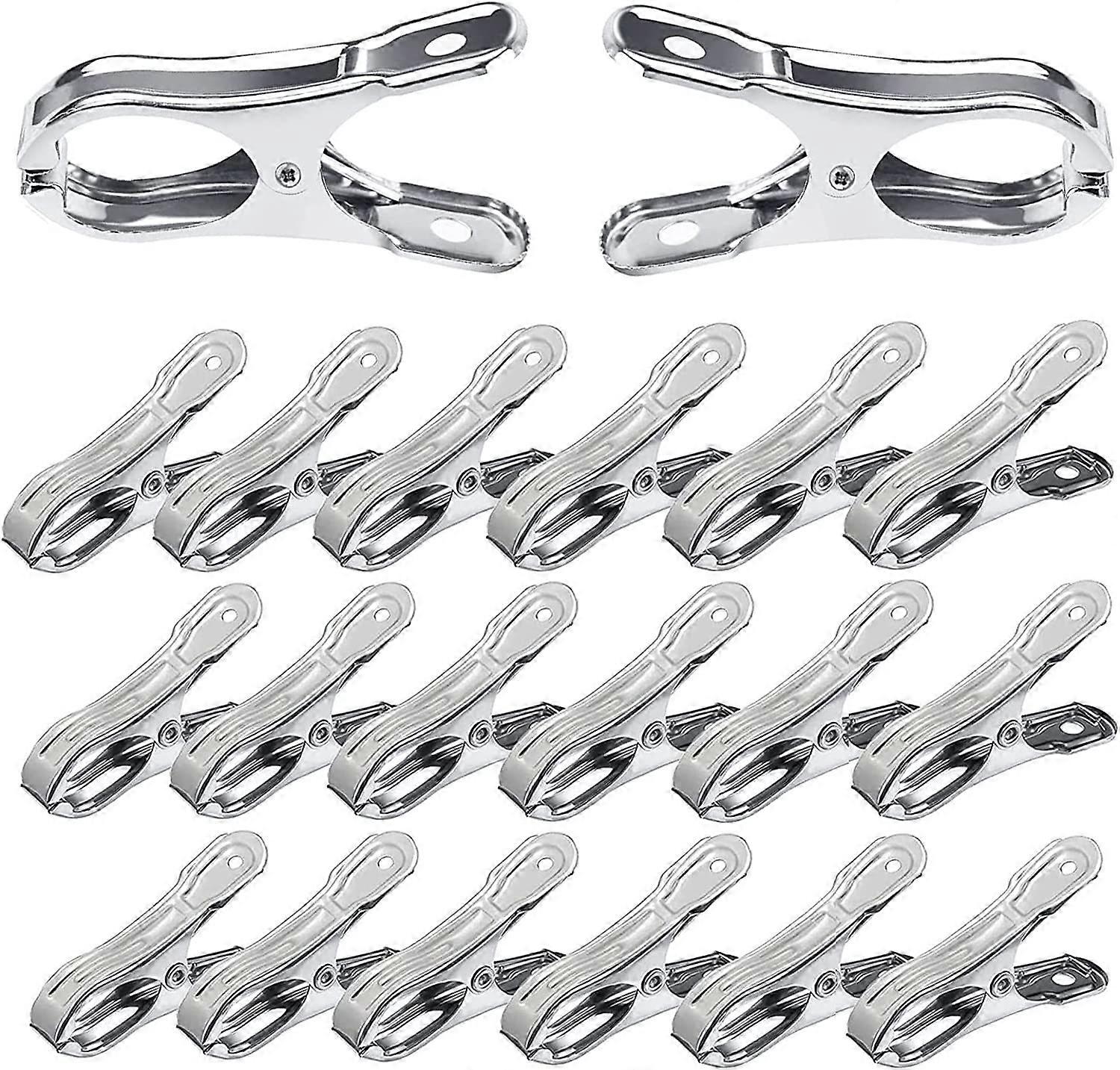 20pcs Stainless Steel Clips
