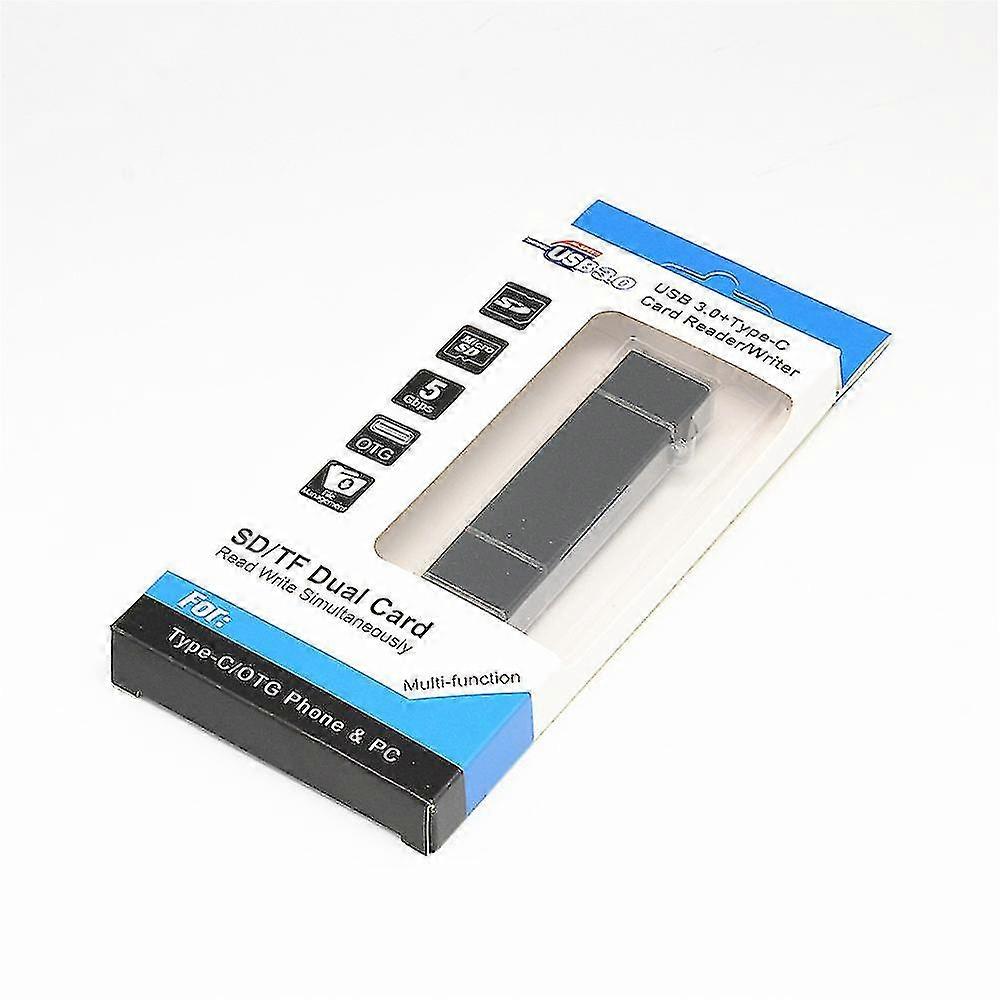 Type-c Card Reader Tf/sd Dual-head Usb3.0 Card Reader