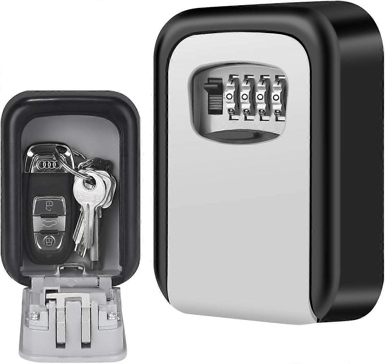 Secure Key Box [Wall Mounted] Select Access Share Your Keys Safely(grey)