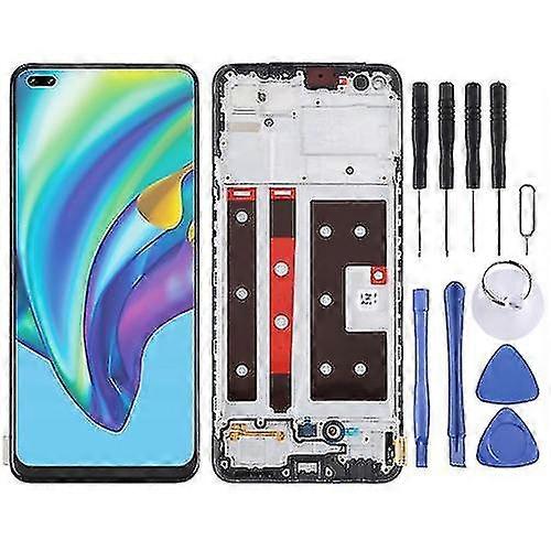 Replacement Lcd Screen For Oppo Reno4 Lite/f17 Pro With Digitizer Complete Assembly With Frame