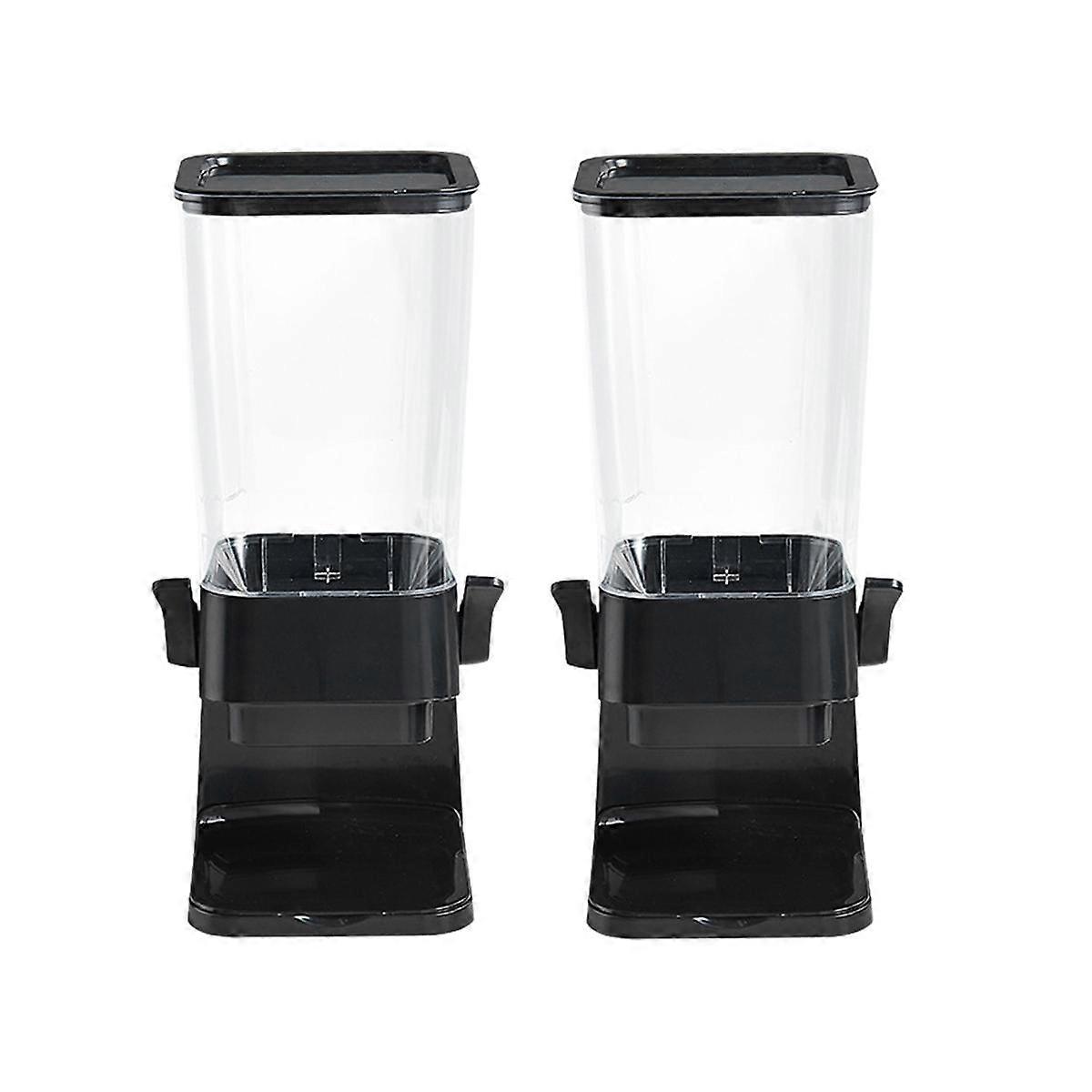 2PCS Countertop Dispenser Indispensable Countertop Container Countertop Container for Candy Dispens