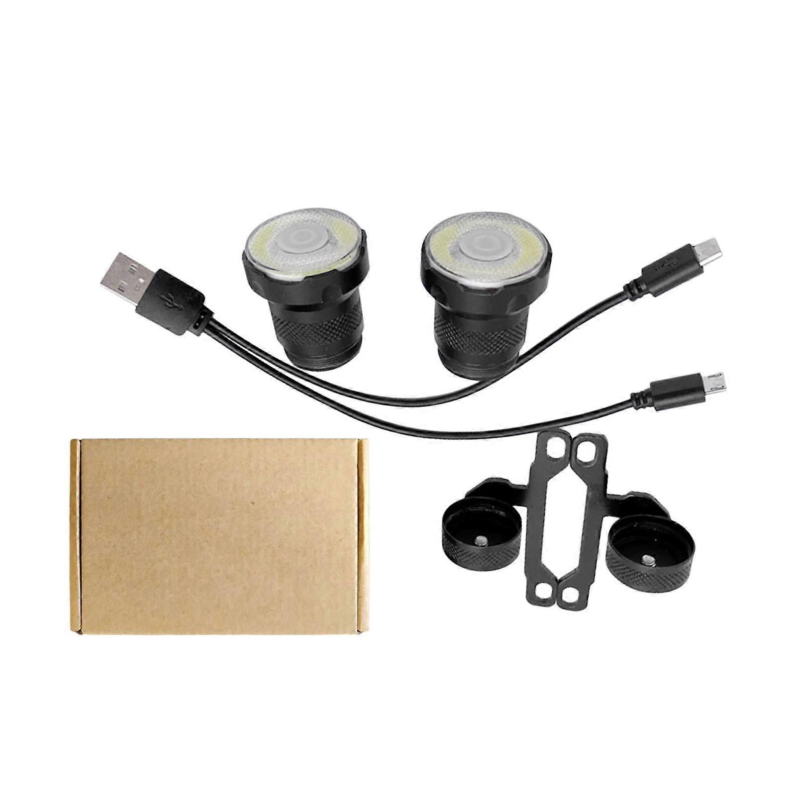 Skateboard Light Safety Warning USB Rechargeable for Scooter Front