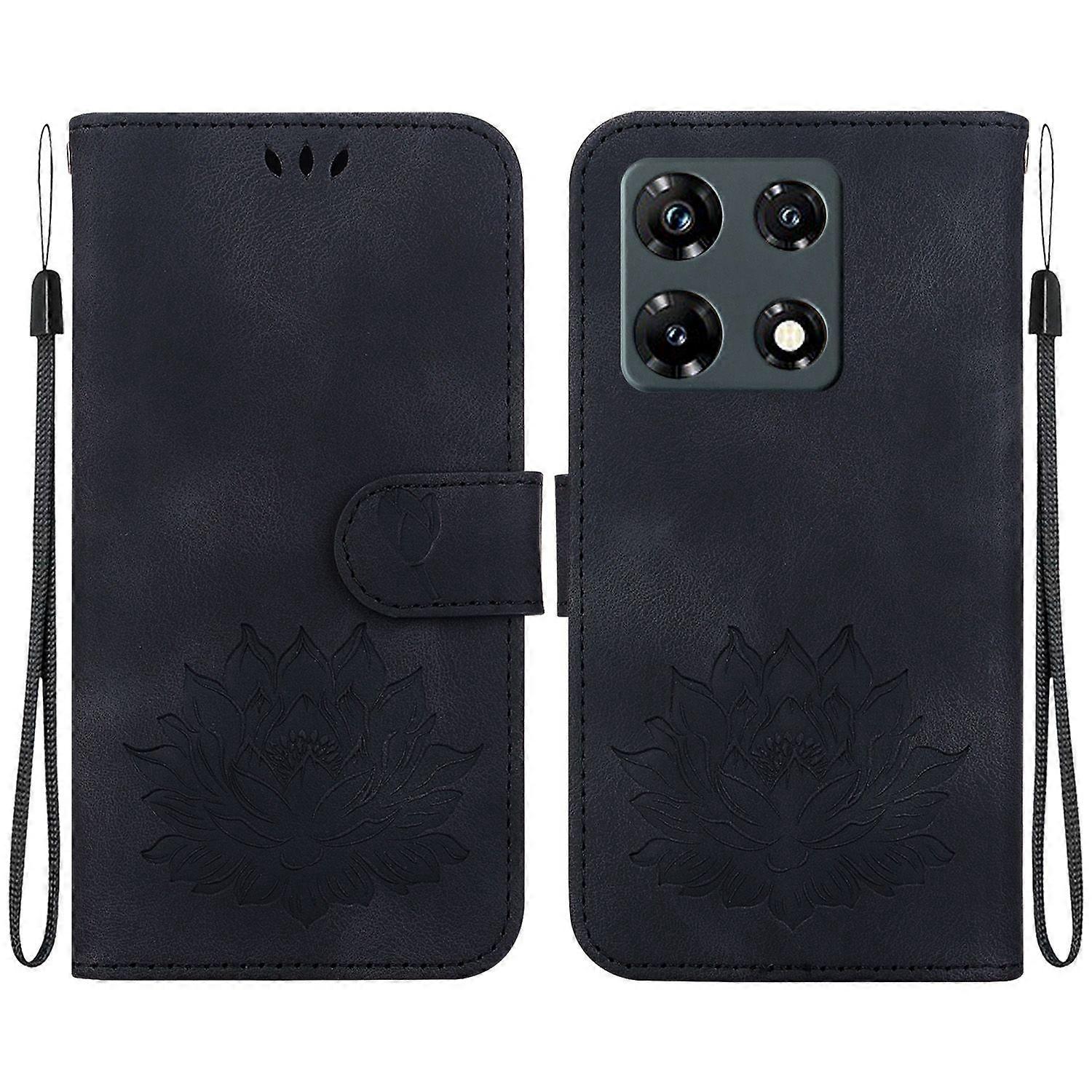 Lotus Leather Case For Infinix Note 30 Pro