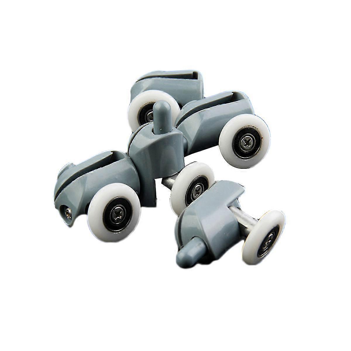 8 Pcs Shower Door Wheels Sliding Enclosure Door Runners Rollers Wheels Pulleys Replacement