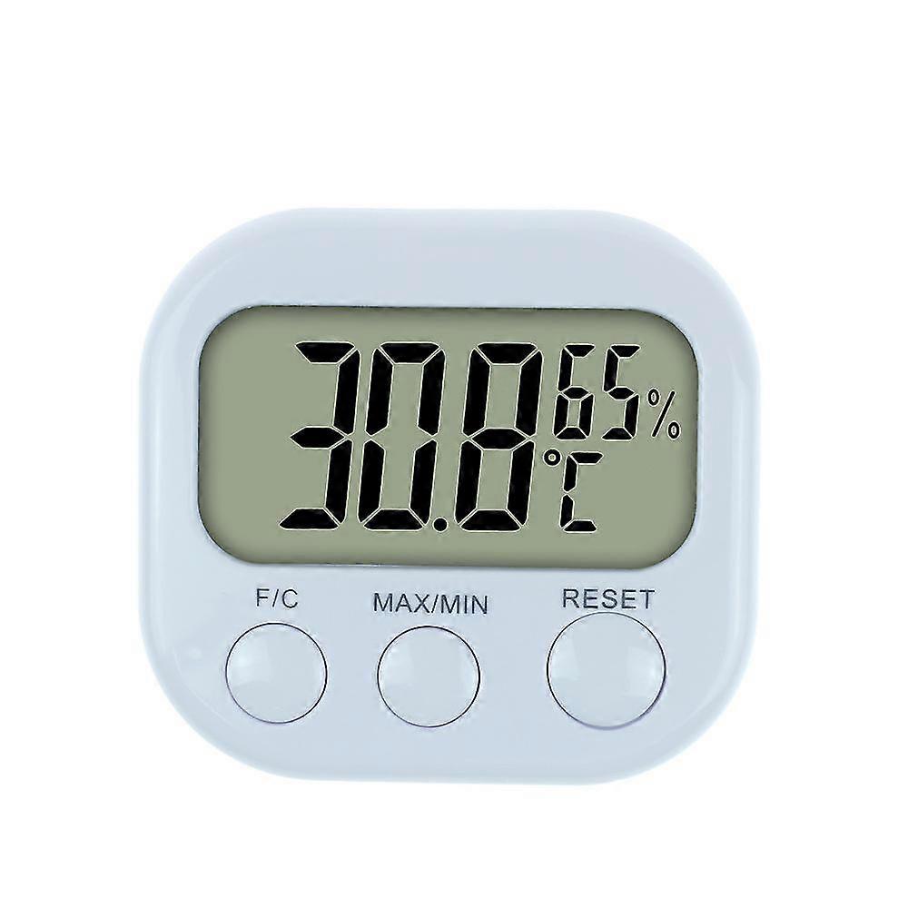Indoor Thermometer Hygrometer - High Accuracy - Digital Temperature And Humidity Indicatorwhite1pcs