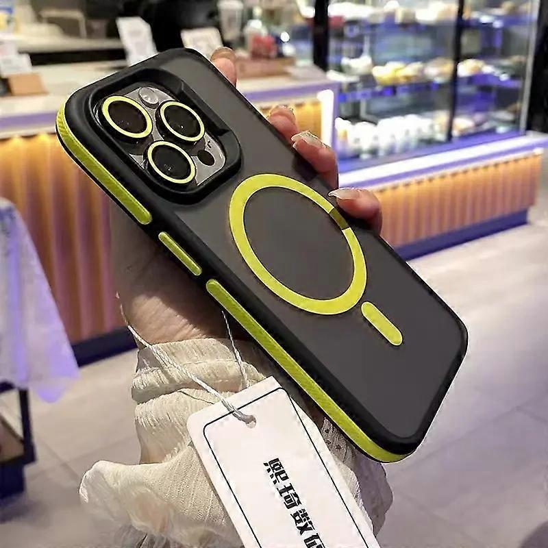 Magnetic Frosted Phone Case For iPhone 16 Plus