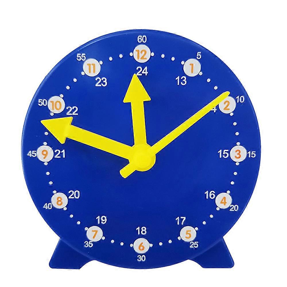Cm Wealth Learning Clock för barn, Student Learning Clocks Undervisningstid 12/24 timmar Geared Clock 4+år