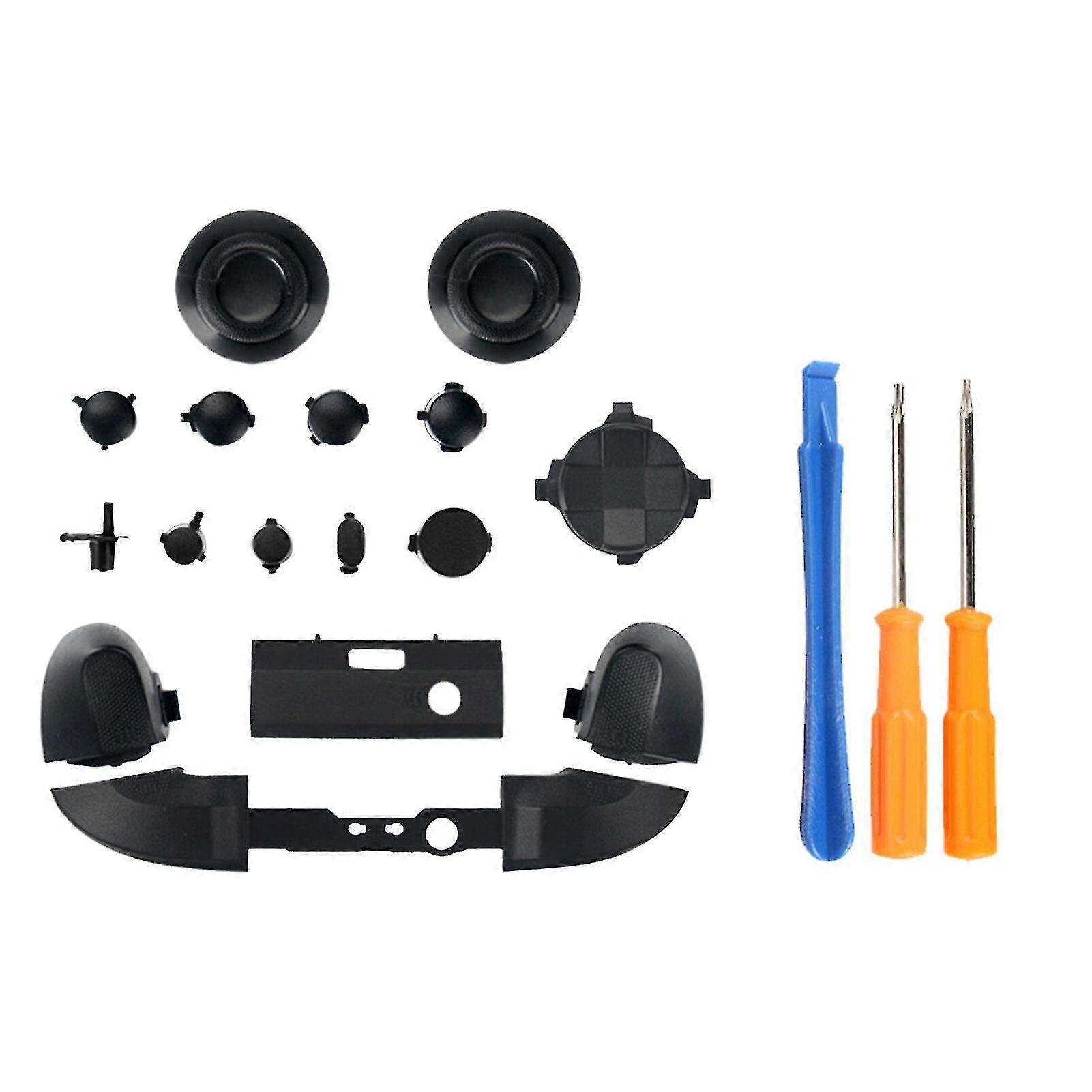 Replacement Kit For Xbox Series X Controller Lb Rb Bumpers Trigger Buttons Guide Button With Screwdriver