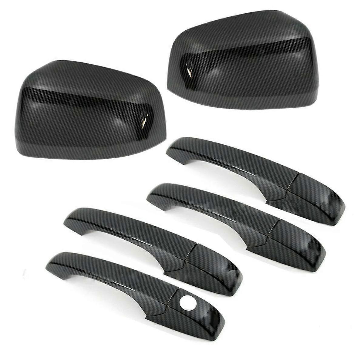 10 Pz/Set Specchietto Retrovisore Laterale Trim Maniglia Porta Coperchio Kit per Durango SUV 2011-2020