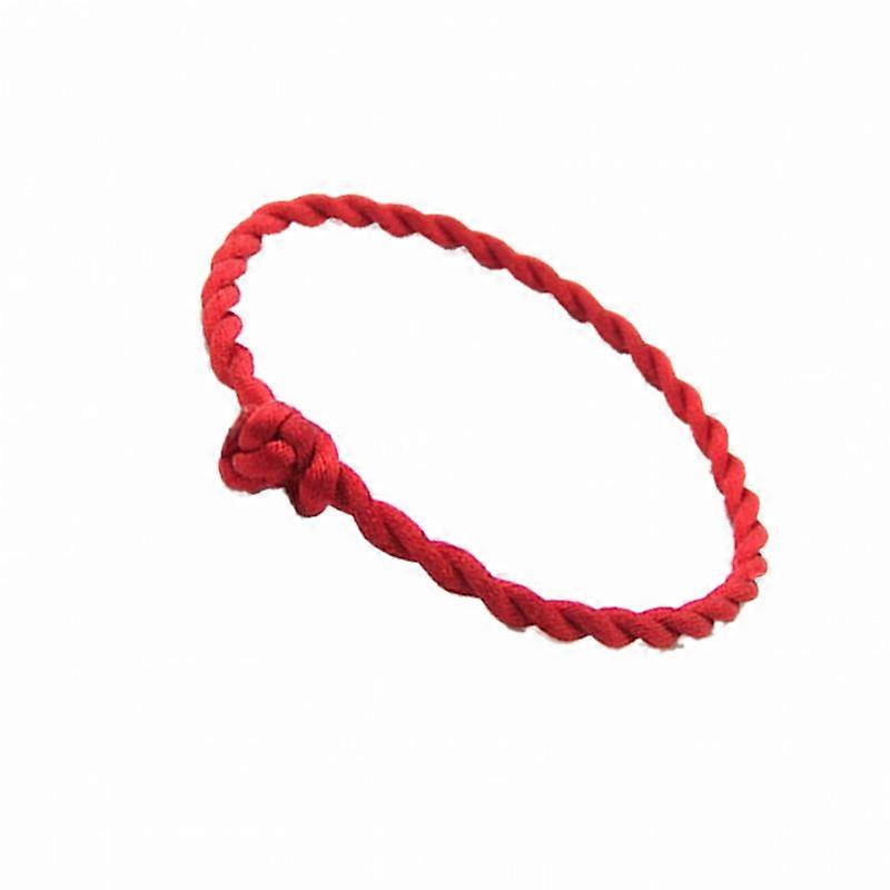 100 أساور حبل أحمر محظوظ كهدية سوار أحمر
