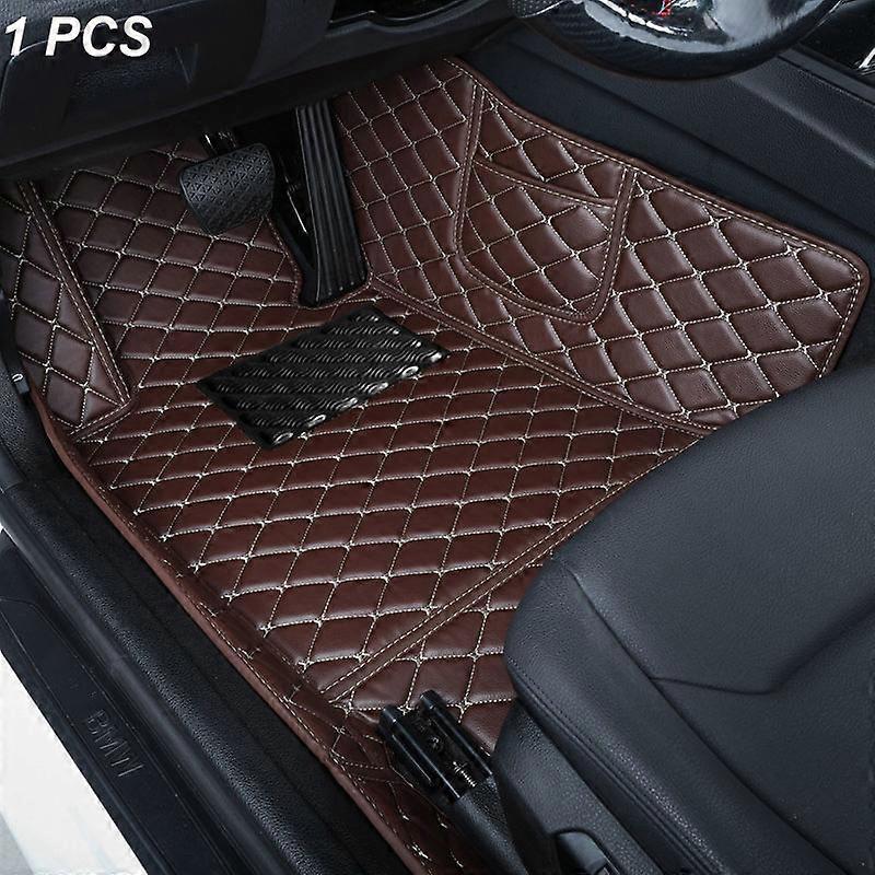Custom Automotive Car Golvmattor För Honda Accord 7 2004 2005 2006 2007 Auto Lyx Läder Män Kvinnor Bilmattor Full Täckning