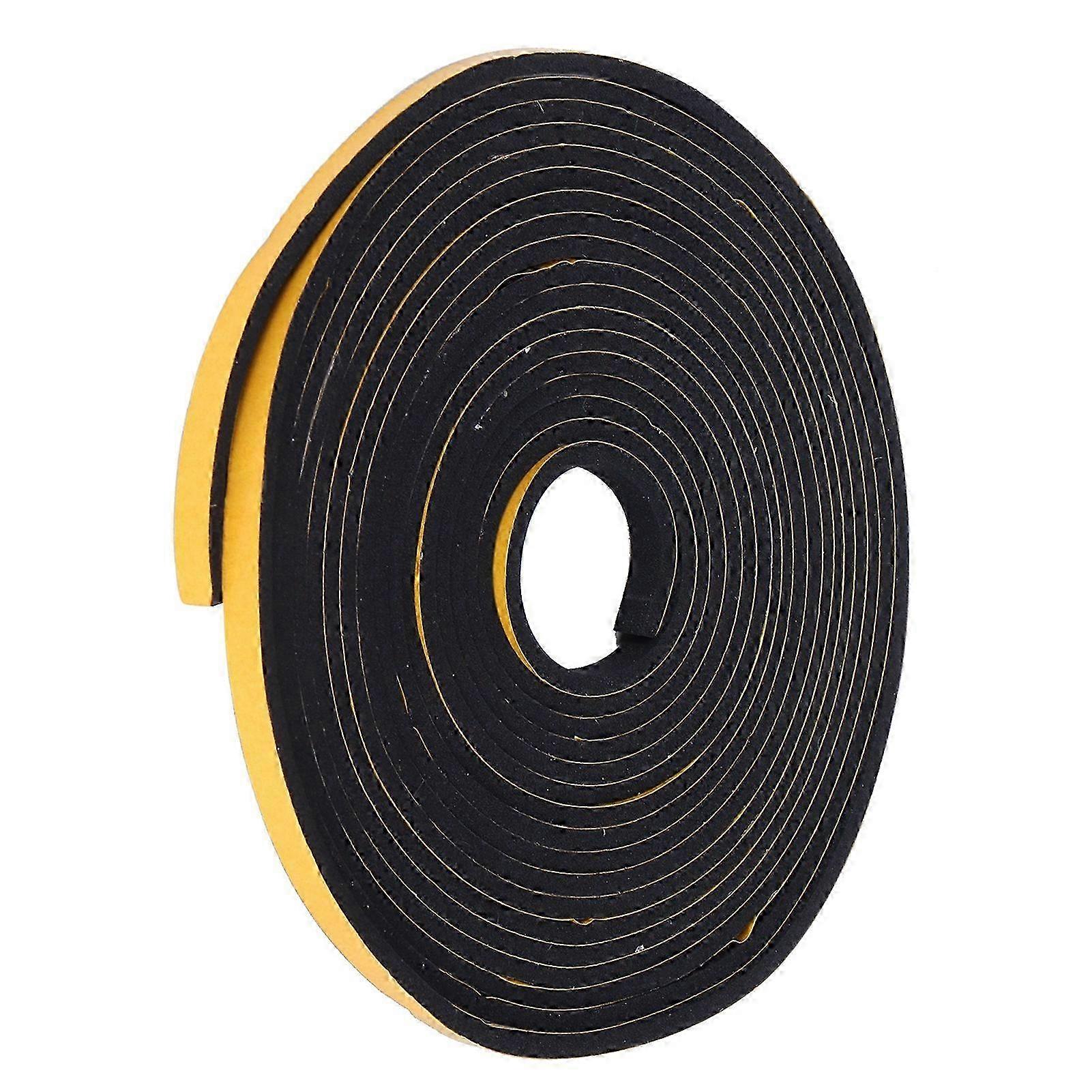 Black Foam Sealing Strip Sound Insulation Foam Shockproof Buffer Block for Sliding Window