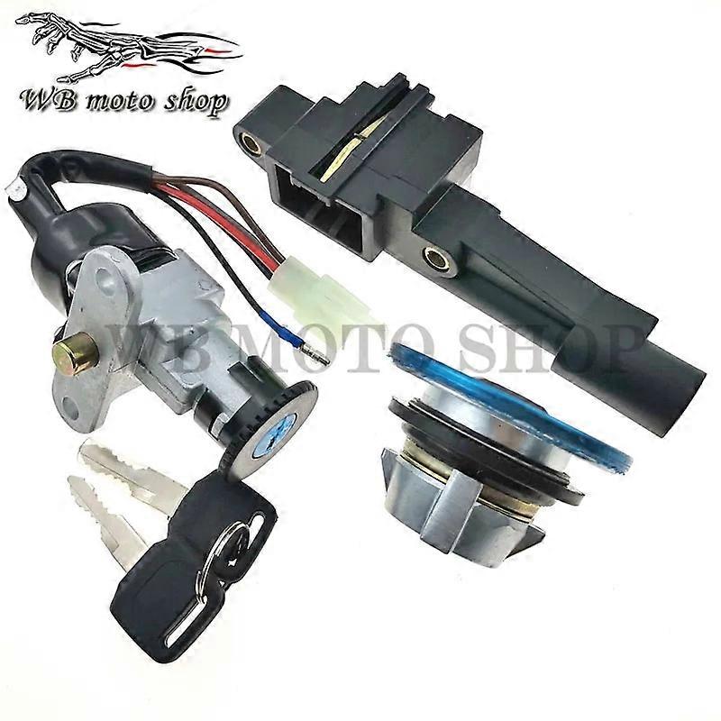 3KJ JOG 50 Lock Ignition Key Switch Set Seat Lock Key kit For Chinese QJ Keeway Scooter Yamaha JOG50 Motorcycle spare part