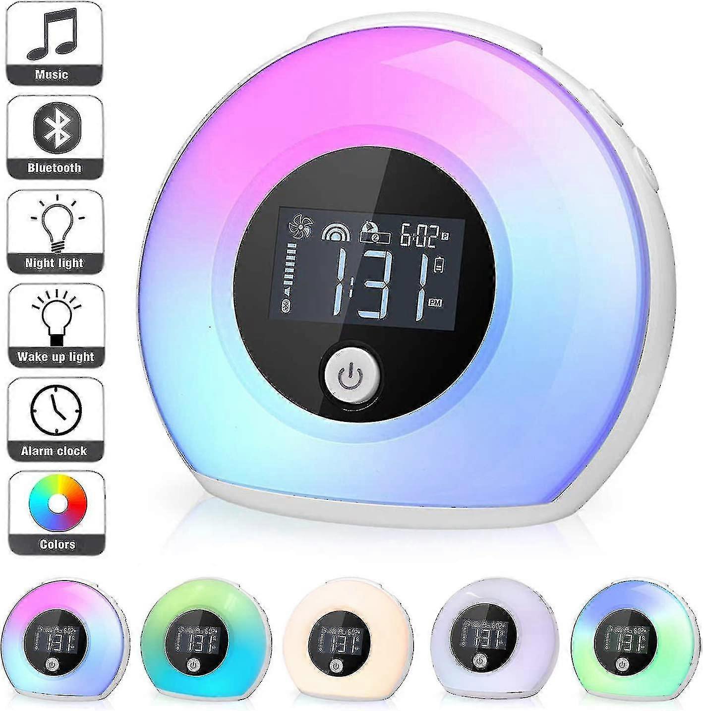 Bedside Lamp With Tooth Ser, Dimmable, With Lcd Screen/alarm C, 4 S Of Ness, 5 S