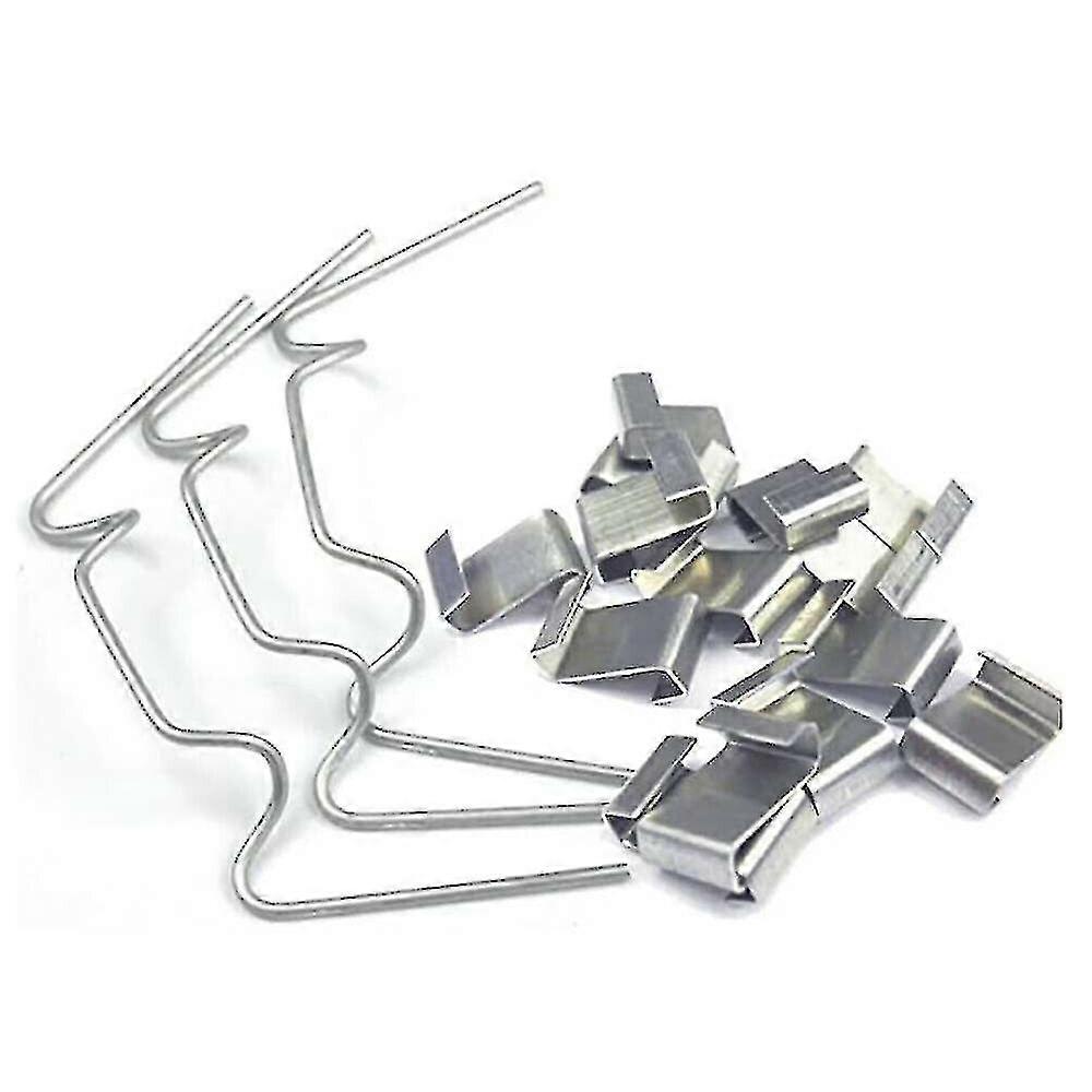 100pcs Glazing Fixing Clip Stainless Steel W And Z Shape For Greenhouse Repair