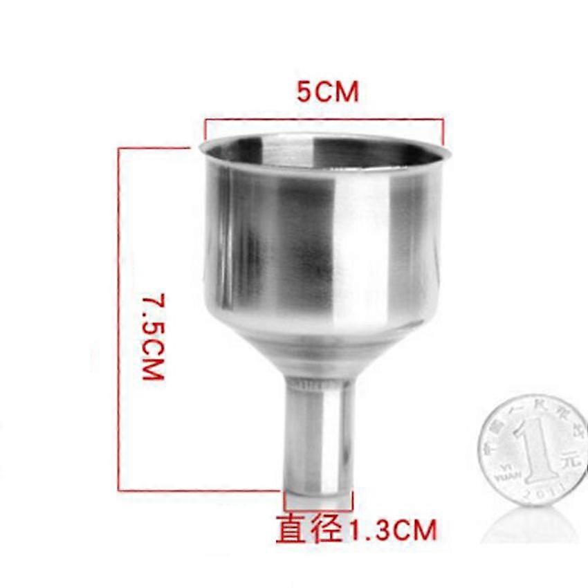 Mini Stainless Steel Bar Wine Flask Funnel Small Mouth Funnels for Filling Hip Flask Beer Liquid Bar Tools