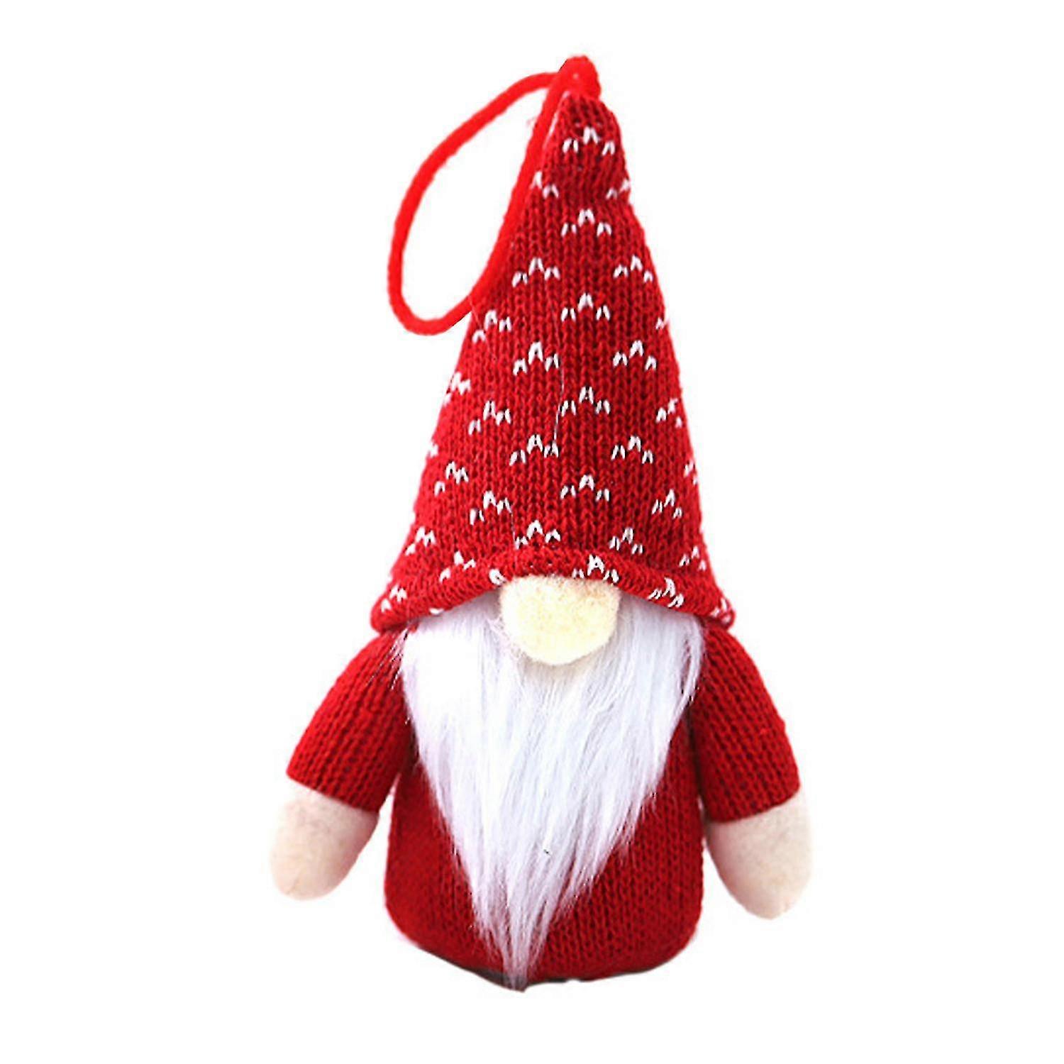 Dwarf Toy Ornament Fine Workmanship Wide Application Fabric Christmas LED Light Swedish Beard Tomte-ZZY