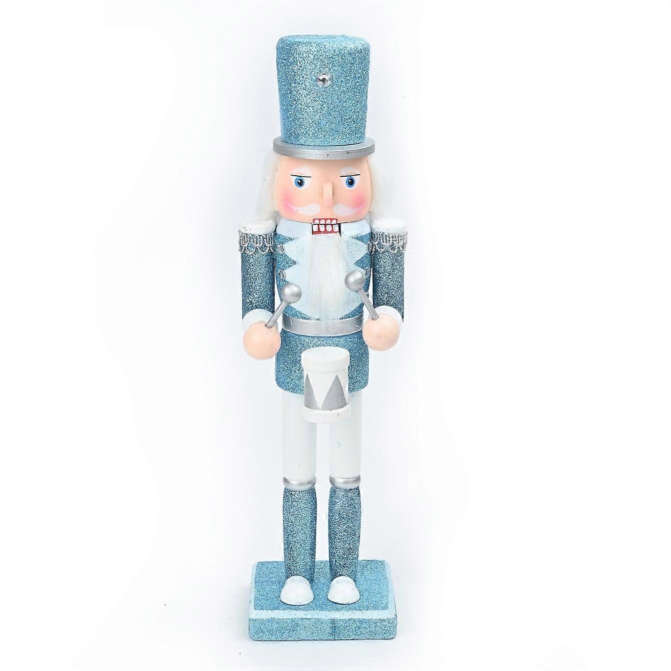 Christmas Decorative Nutcracker Festival Nutcracker Xmas Decoration Solider Nutcracker Wood Xmas Nutcracker Desktop Christmas Nutcracker