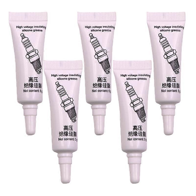 1/3/5Pcs Car Motorcycle Spark Plug Insulated Silicone Grease Ignition Coil High Voltage Silicone Grease Insulating Silica Gel| |