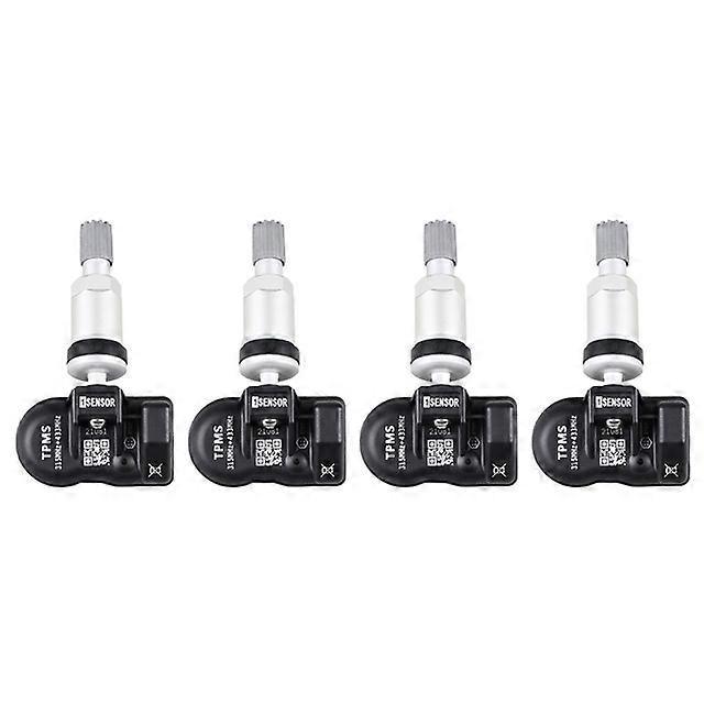4Pcs TPMS Sensor 433Mhz 315MHZ Sensor Universal 2 In 1 Tire Programmable TPMS Sensor For Tire Pressure Monitoring System