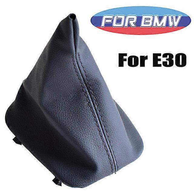Gear Stick Knob Lever Shifter Fit For BMW E30 E39 E46 E87 E90 With Gaiter Boot Real Leather Dust-Proof Cover Case