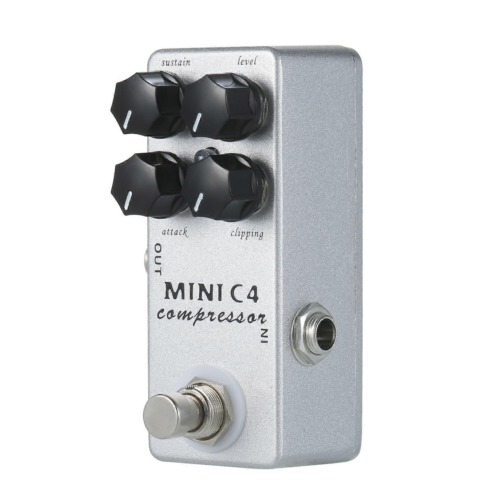 MINI C4 Compressor Guitar Effect Pedal True Bypass
