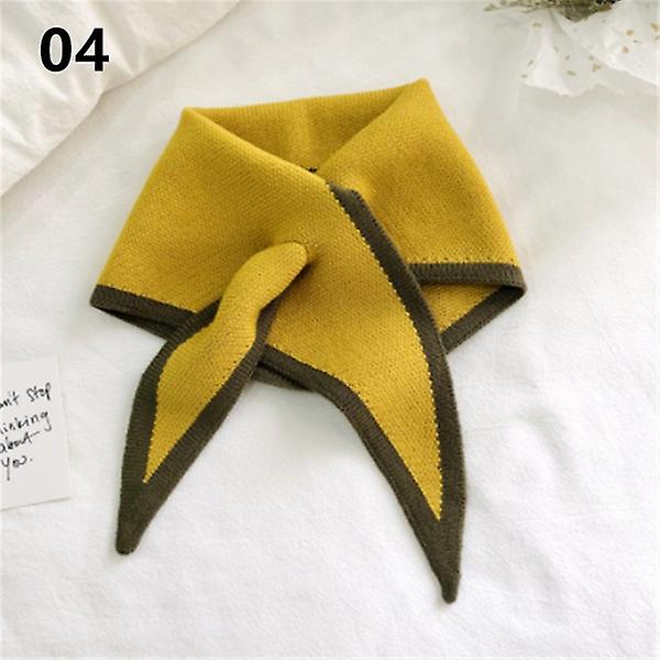 mote høst og vinter ull strikket skjerf kvinner vinter mini skjerf