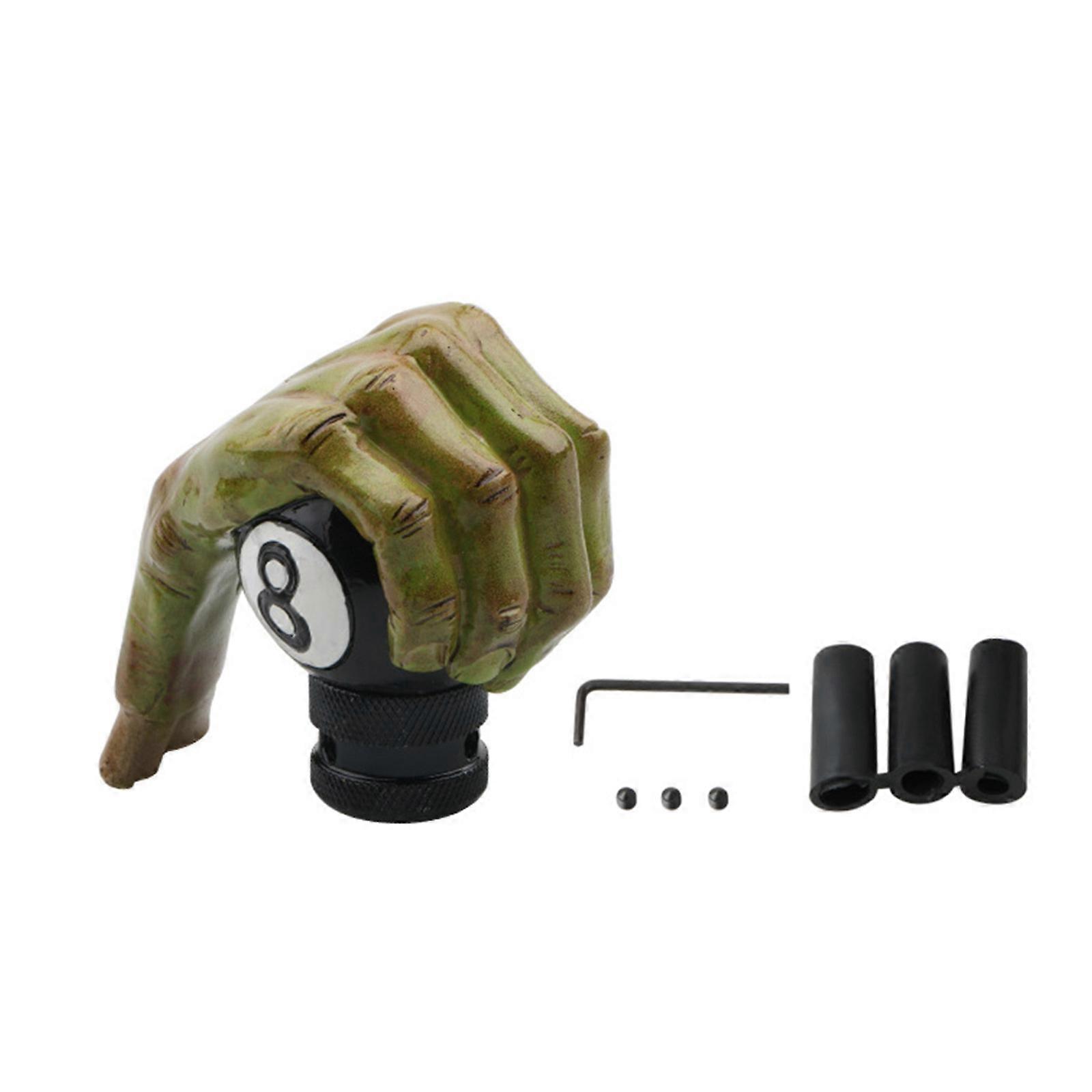 Skull Shape Shift Knob Shifter with Adapter Universal Manual Transmission