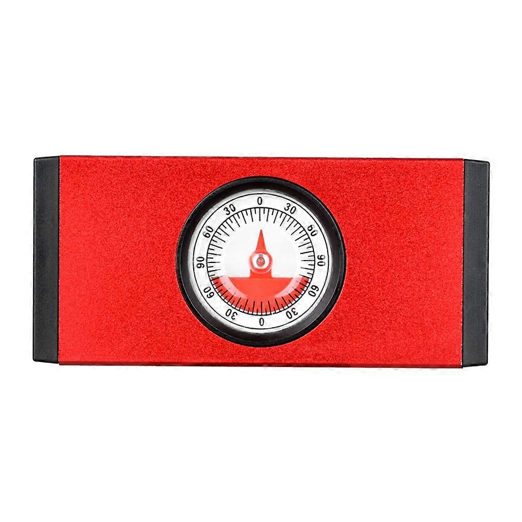Portable Level Meter Angle Finder Clinometer Slope Angle Meter Magnetic Ruler