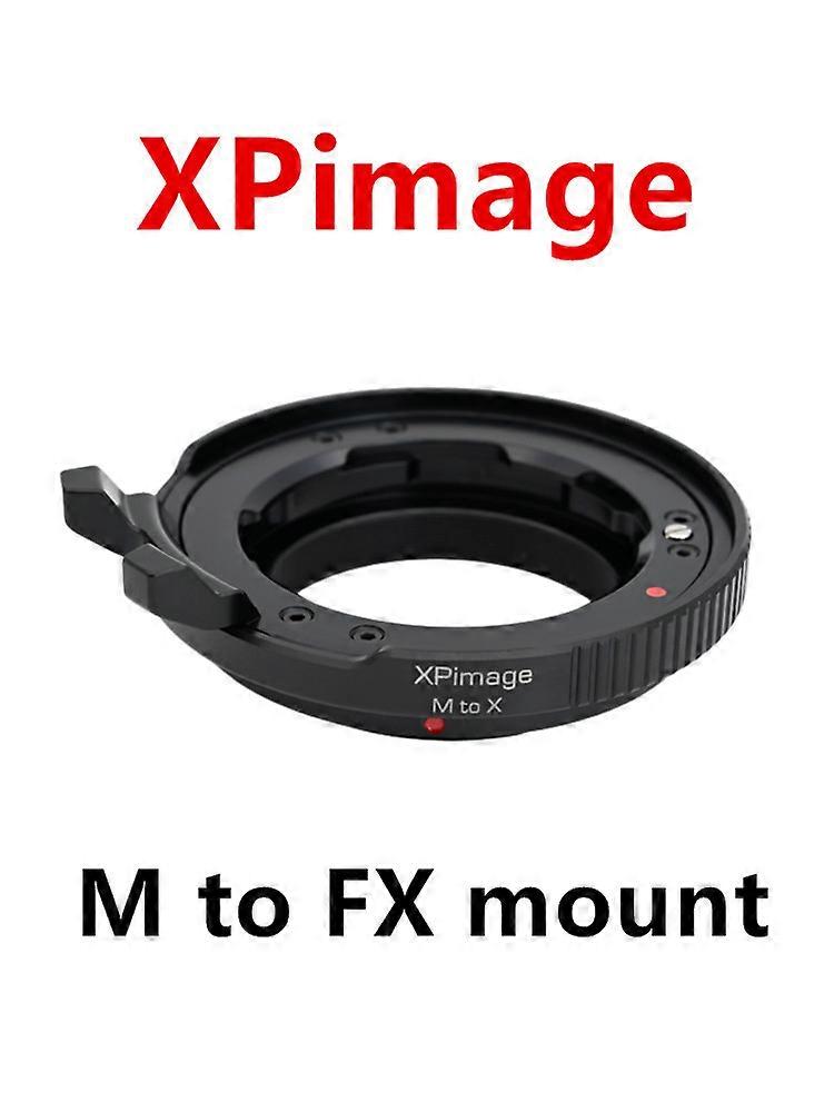 XPimage Locking Adapter for Leica M Lens to FUJI X Camera,M to X mount X-T30 X-T4 X-T5 X-H2S XH1 X-PRO3 X-E5 S100 V100