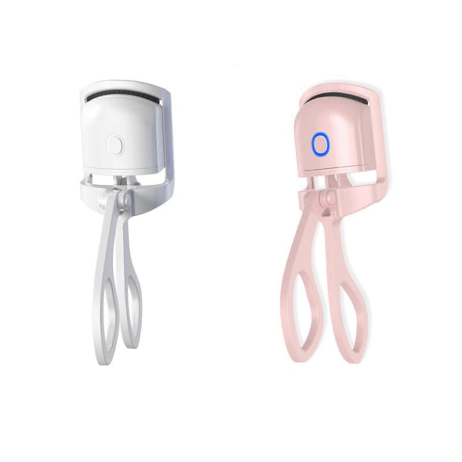 Professional Heated Eyelash Curler USB Rechargeable 2 Temperature Modes Heating