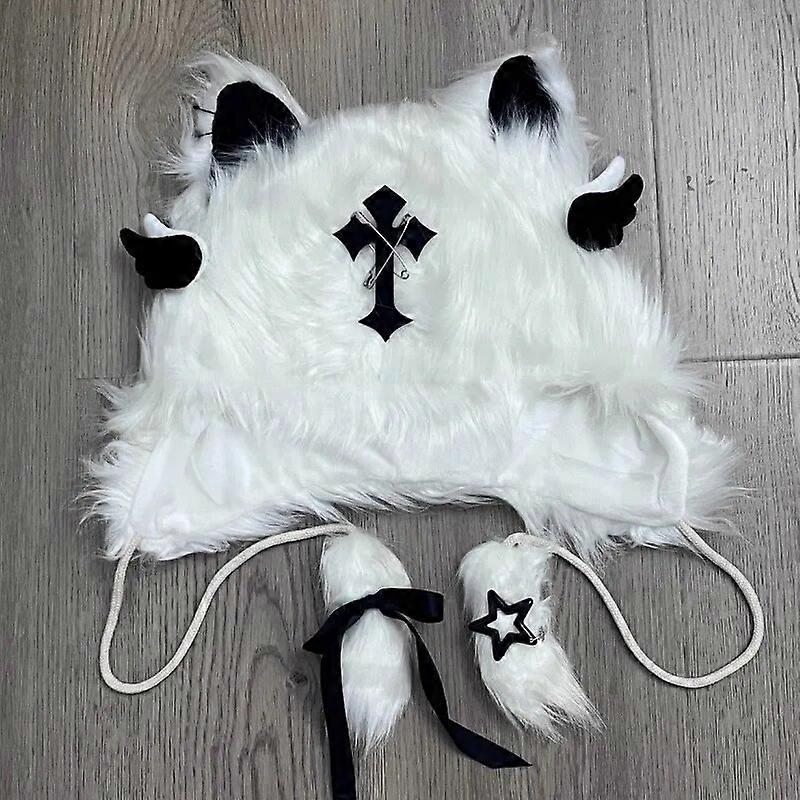 Rebel Kitten Cat Ear Hoodie - Edgy Y2K Essential