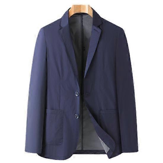 Herren Blazer Slim Fit Casual Two Button Blazer Jacke