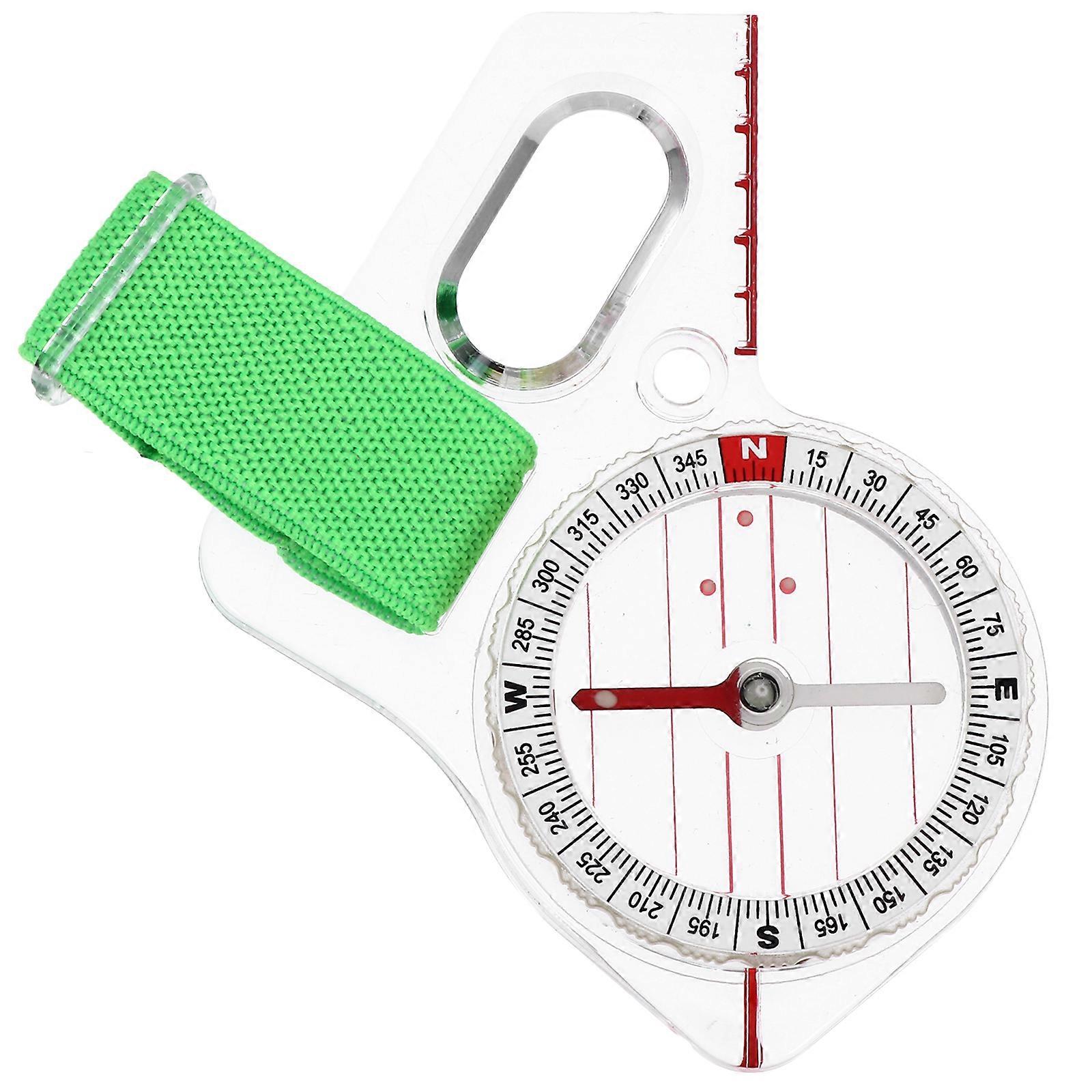1pc Acrylic Compass Tools Kids Compass Outdoor Physics Experiment Accessories