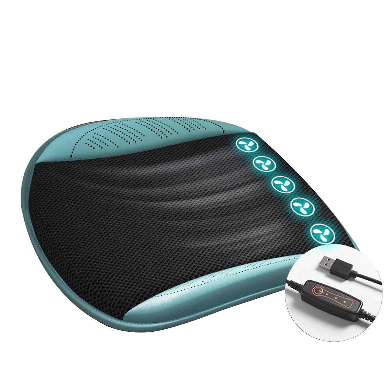 2023 NEW Ventilated Seat Cushion with USB Port, Breathable Air Flow Cooling Pad for Summer