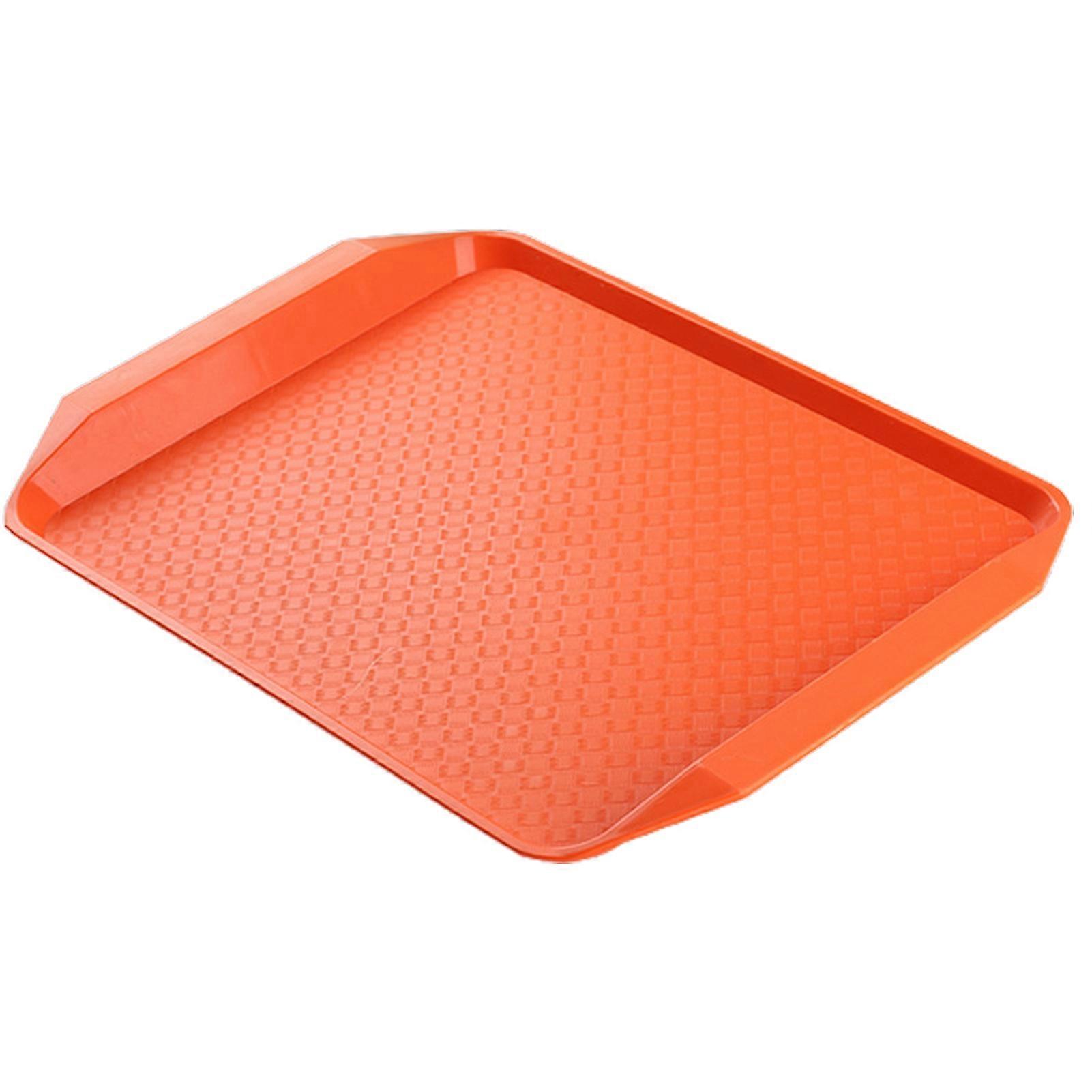 Desktop Storage Tray Multi-Purpose Anti-skid Durable Chinese Style Rectangle Drinking Tray Plate for Kitchen