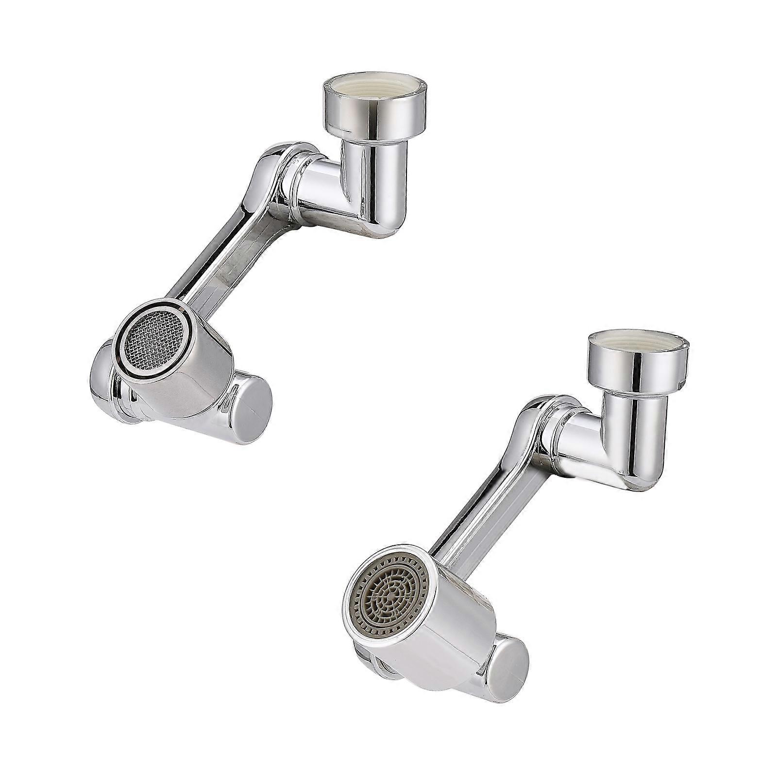 2023,1080 Degree Rotatable Water Bubbler Adapter Swivel Faucet Water Saving Filter 2 Water Flow Modes