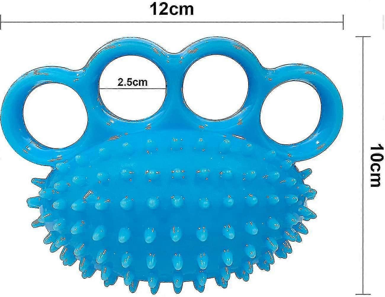 Finger Exerciser Strength Trainer Hand Exercise Decompression Ball Grip Ball