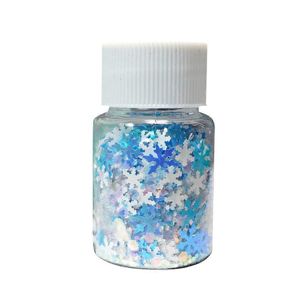  Flakes Snowflakes Holographic Shiny Sequins Chunky DIY Nail Art Resin Fillers